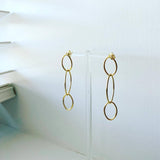 Trifecta Link Earrings