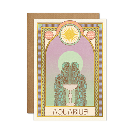 Zodiac Greeting Card