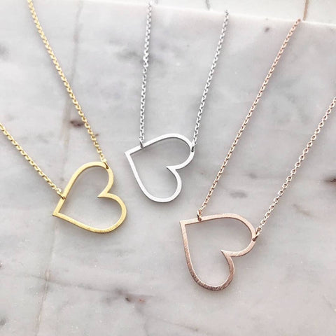 Heart Cutout Necklace