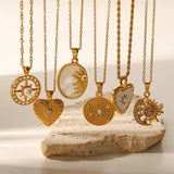 Vintage-Style Charm Necklaces