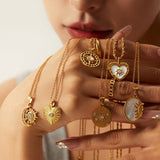 Vintage-Style Charm Necklaces