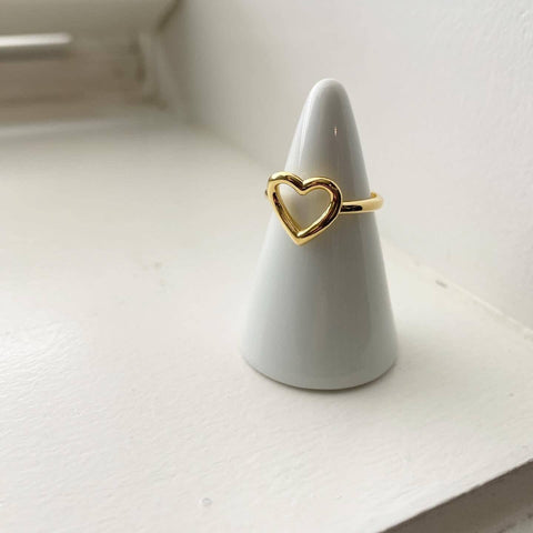 Open Heart Elsa Ring