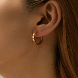 Cool Circle Hoop Earrings