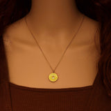 18K Gold Dainty Tracy Link Chain Necklace