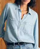 Faherty Tried and True Chambray Shirt