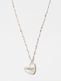 Mother-of-Pearl Heart Necklace