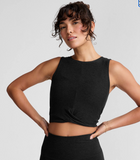 Beyond Yoga Featherweight Center Stage Cropped Tank