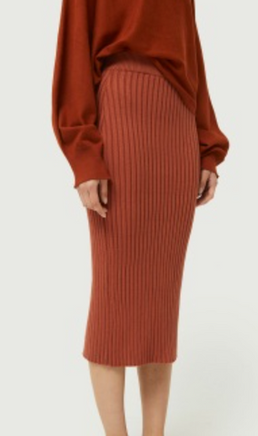 Compania Fantastica Ribbed Sweater Skirt