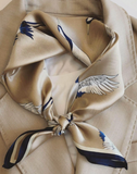 Mulberry Silk Scarf, 21"x21"