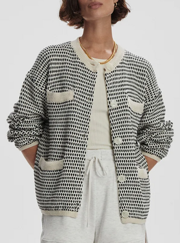 Varley Tidewell Textured Knit Jacket