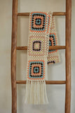 Vintage-Style Crochet Scarf