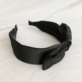 Tied Satin Side Bow Headband